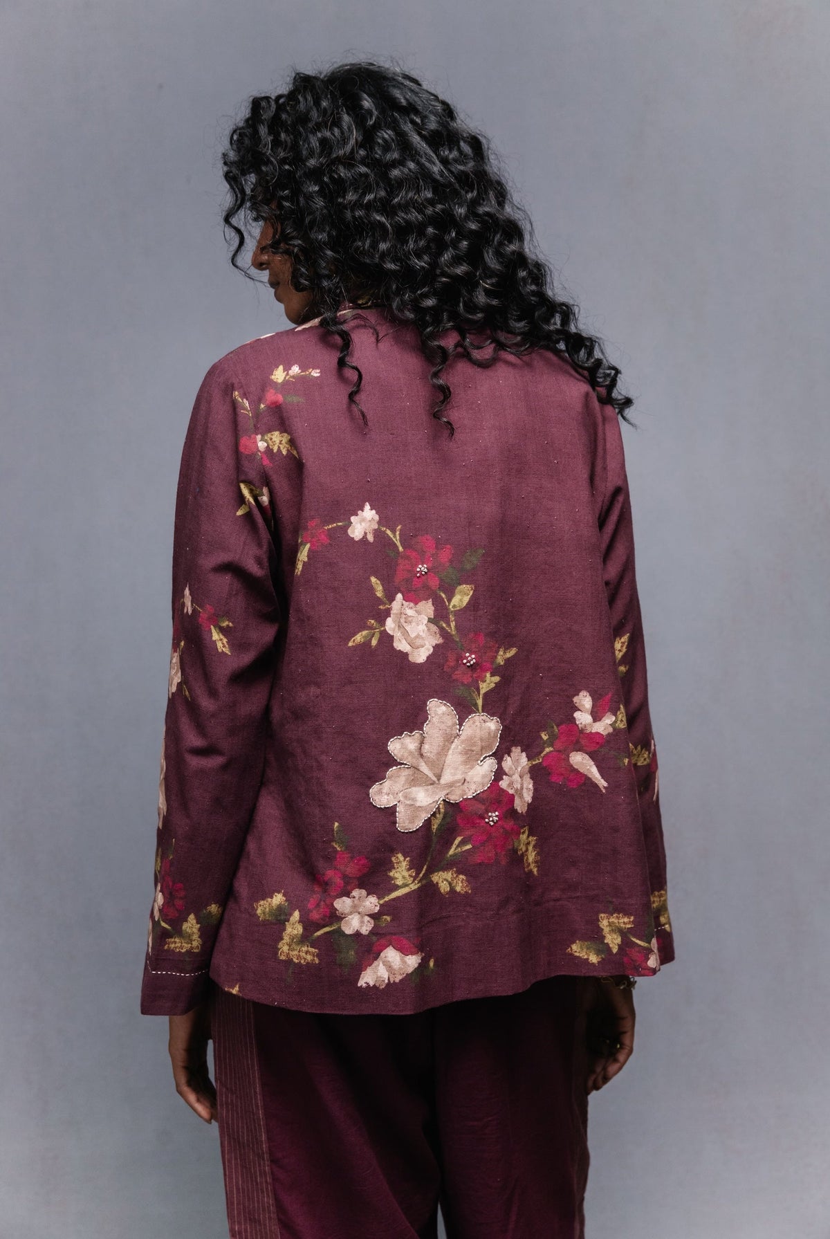 Selvage Jacket Wine - CiceroniJacketsSubbah