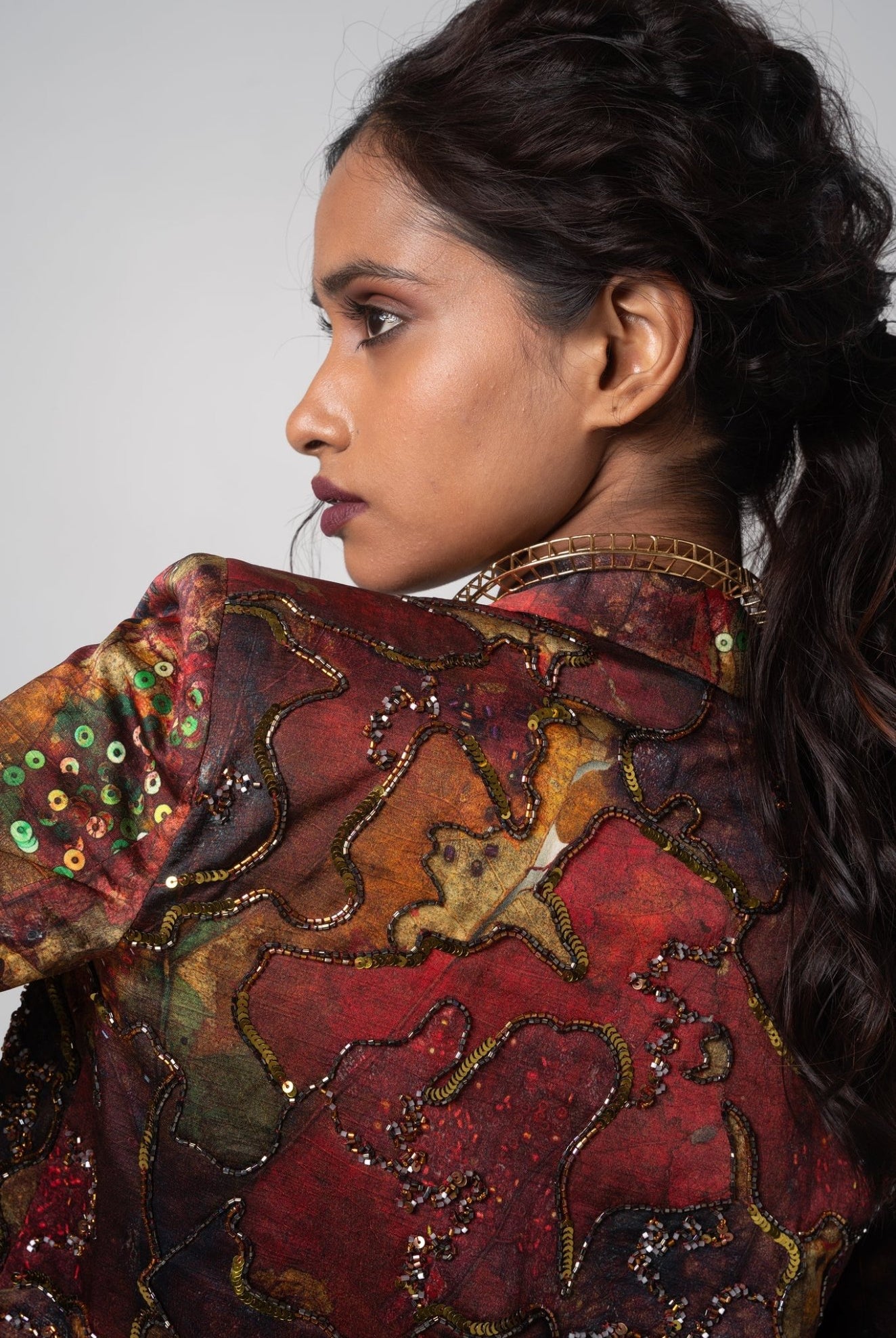 Sepia 3 Piece Set - CiceroniSkirt SetAdvait