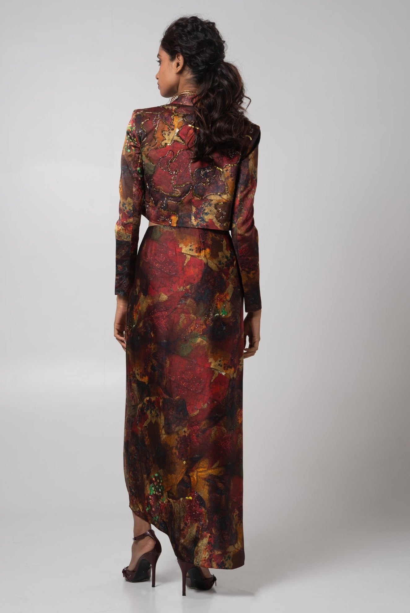 Sepia 3 Piece Set - CiceroniSkirt SetAdvait