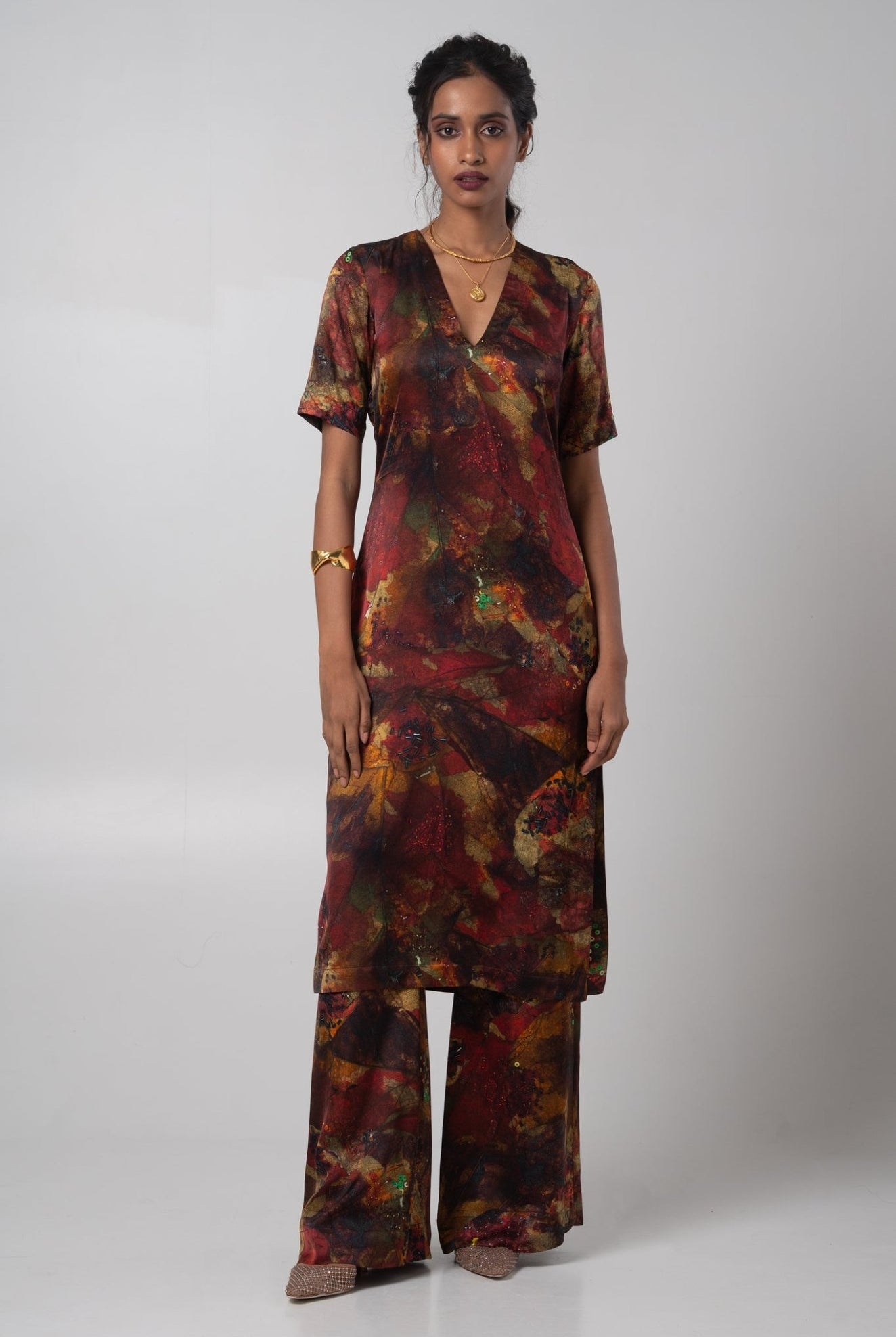 Sepia Kurta Set - CiceroniKurta SetAdvait