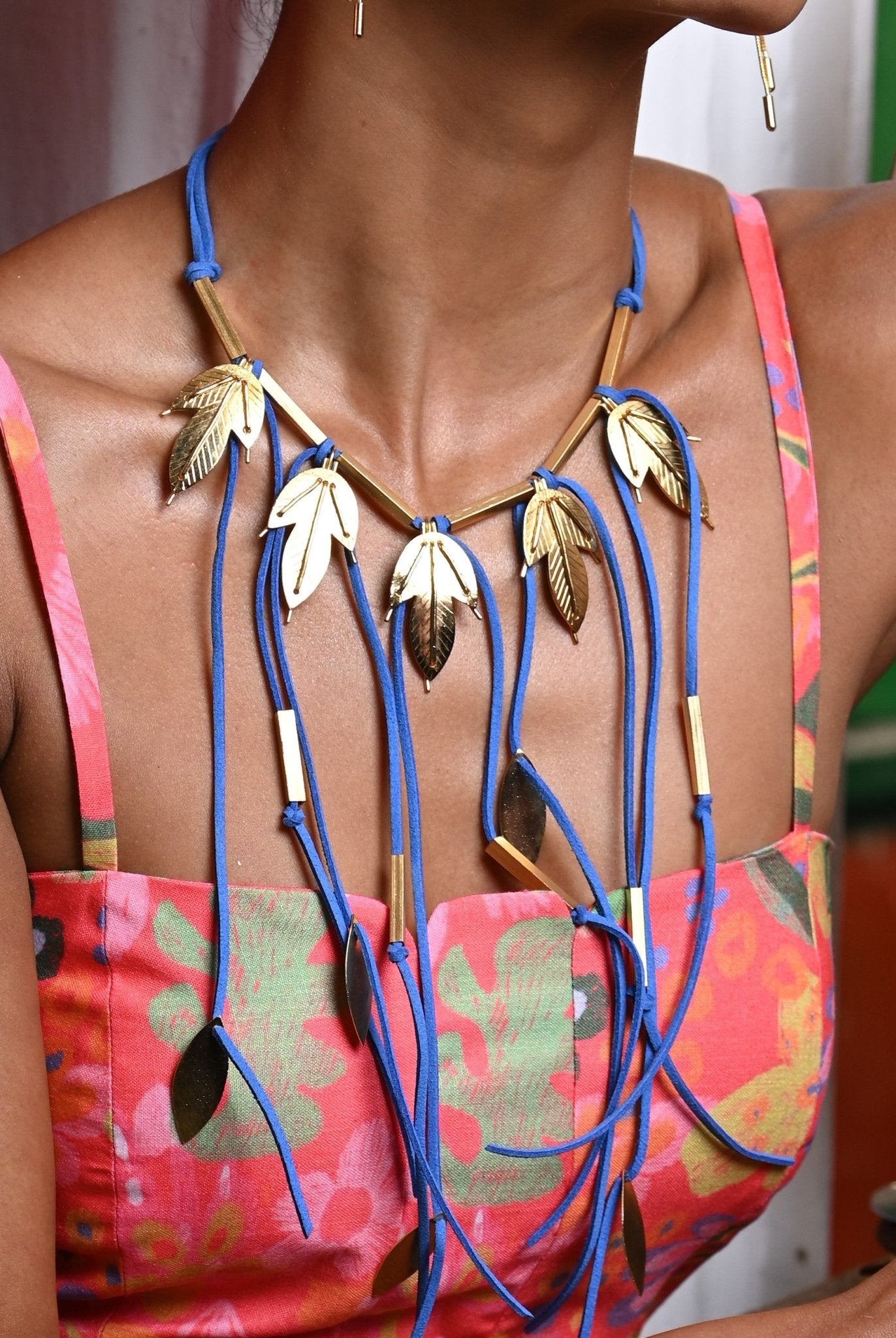 Serenity in Nature neckpiece - CiceroniNeckpieceZaza by Somya