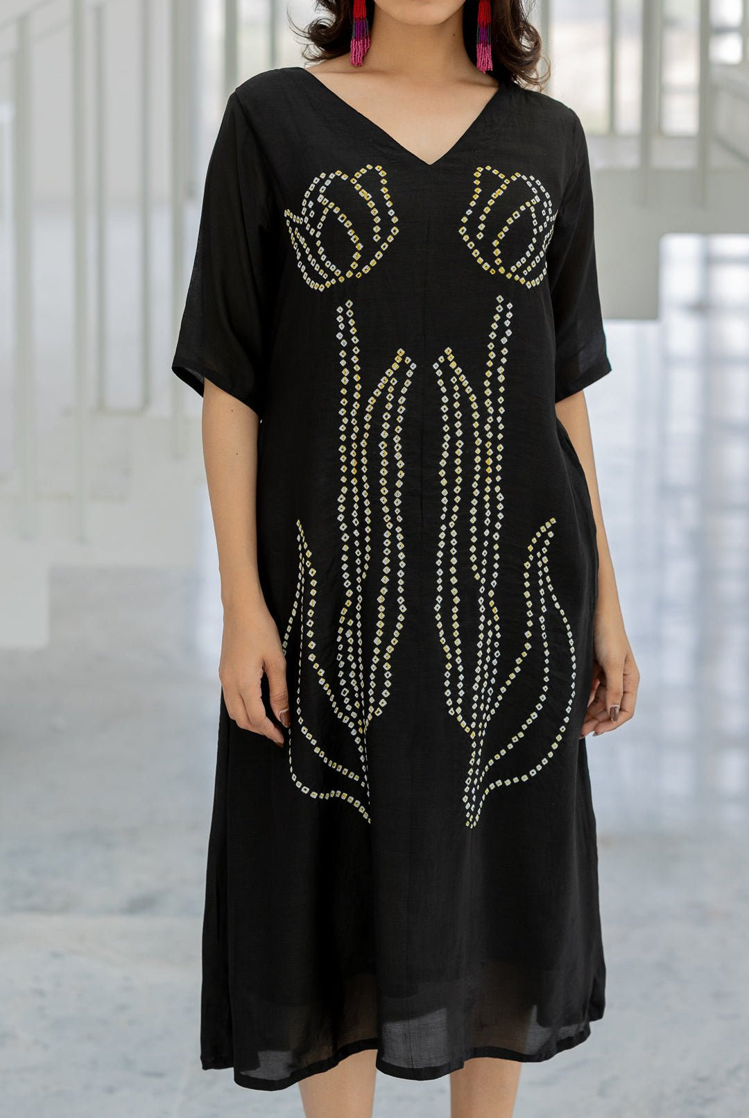 Shadow Tulips Dress - CiceroniDressesSilai Studio