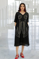 Shadow Tulips Dress - CiceroniDressesSilai Studio