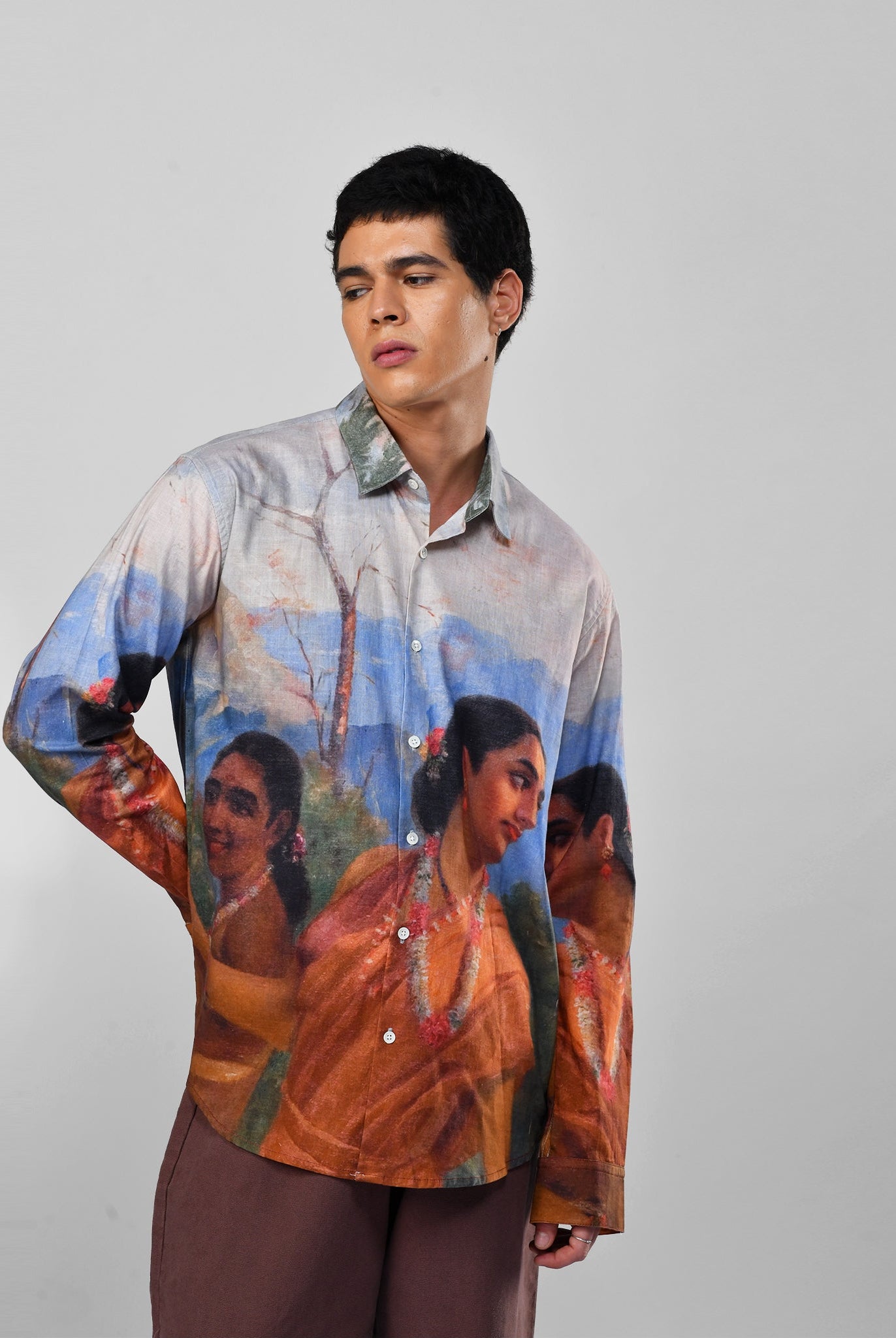 Shakuntala by Raja Ravi Varma - CiceroniUnisex ShirtsNaymish