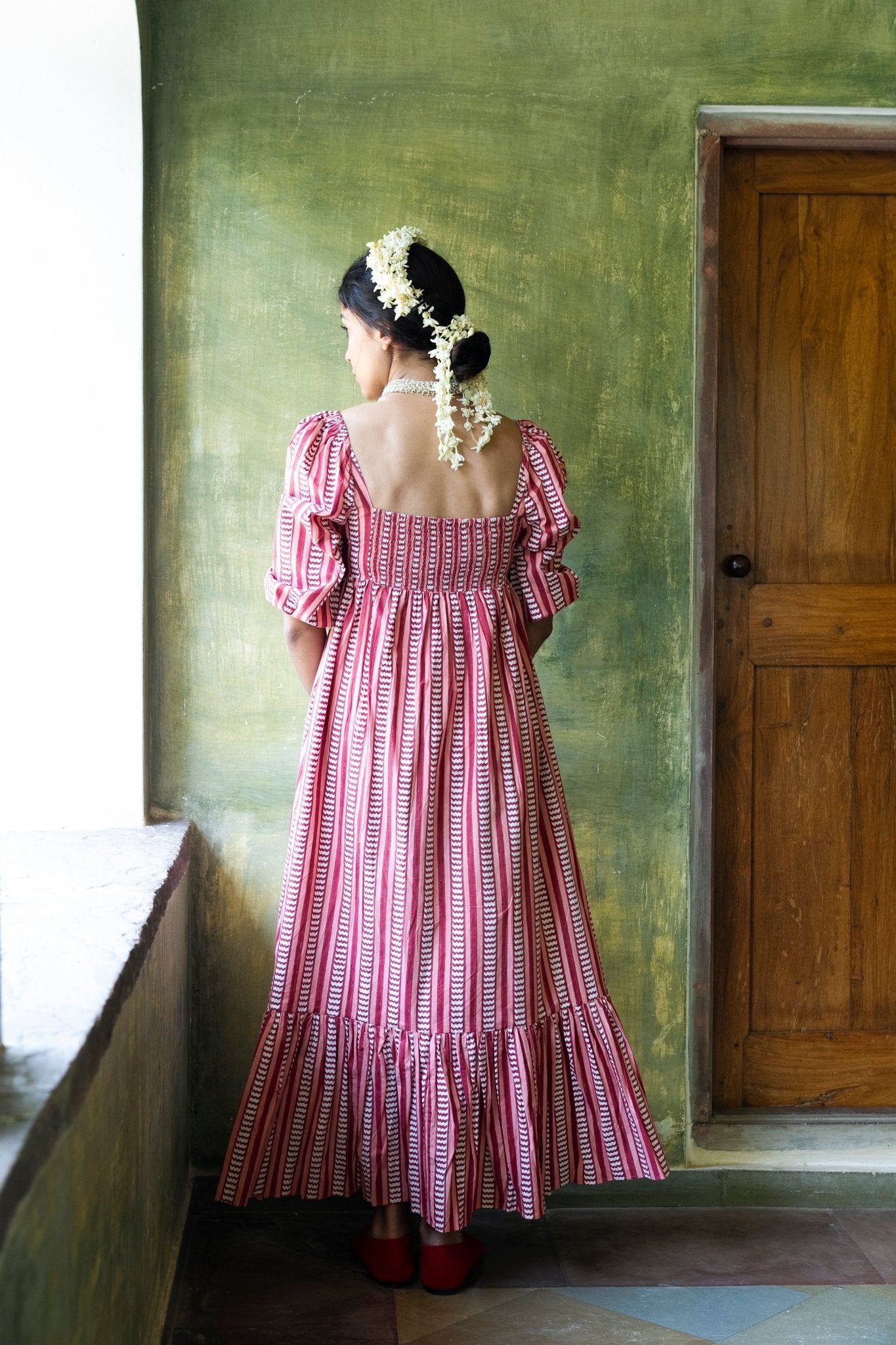 Sharon Dress - Red - CiceroniDressesShaivyaa