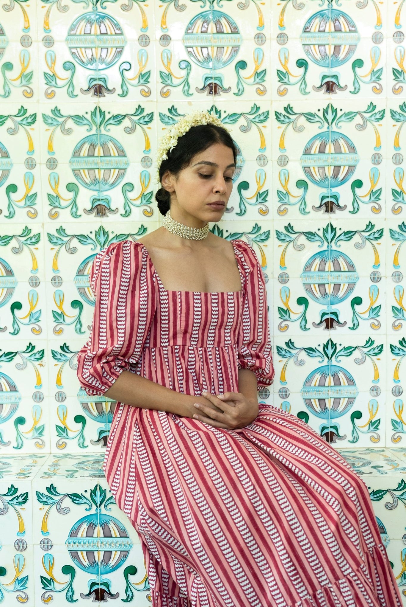 Sharon Dress - Red - CiceroniDressesShaivyaa