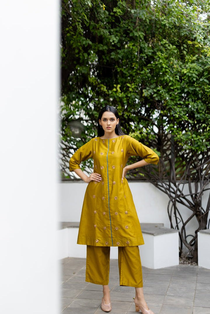Shaya Moons Co - ord Set - CiceroniKurta Set, Festive WearSilai Studio