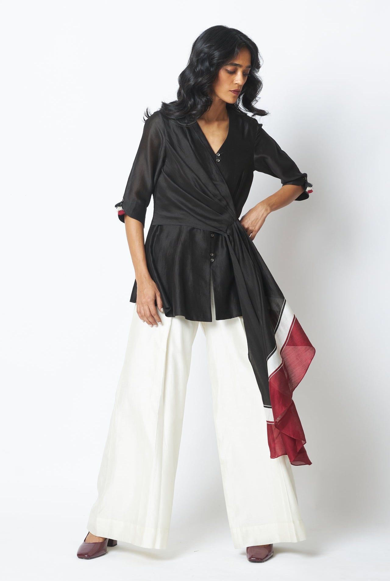 Shefali - The Steppe Top + Wide Leg Pants - CiceroniCo - ord SetMadder Much