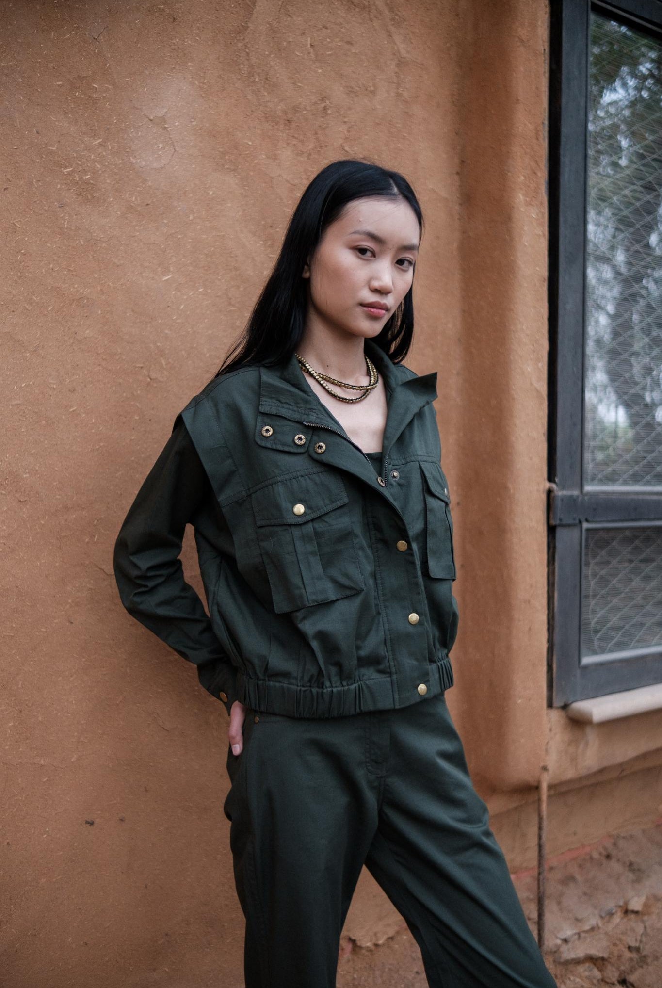 Sheldon Cropped Jacket - CiceroniJacketsThe Terra Tribe