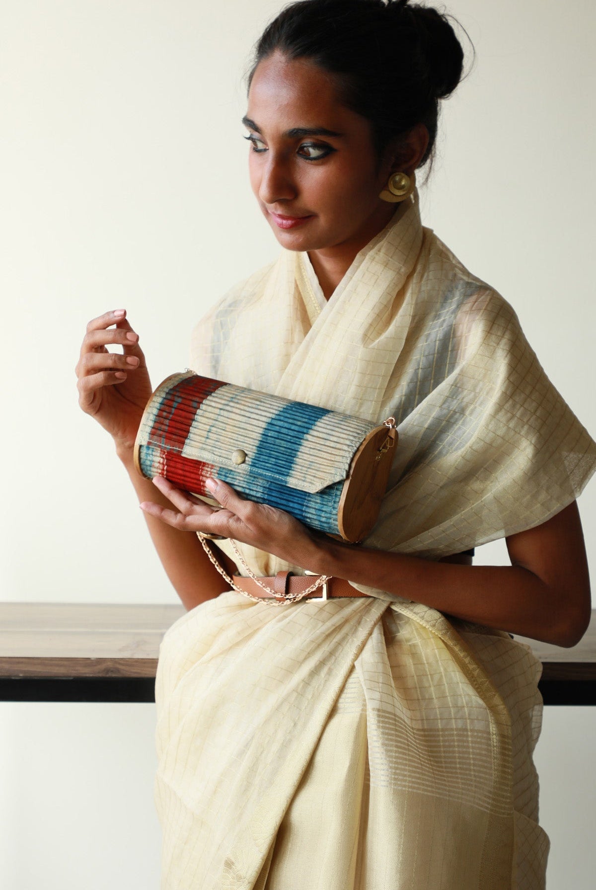 Shelk Upcylcled Mini Clutch - CiceroniClutchLukka Chuppi