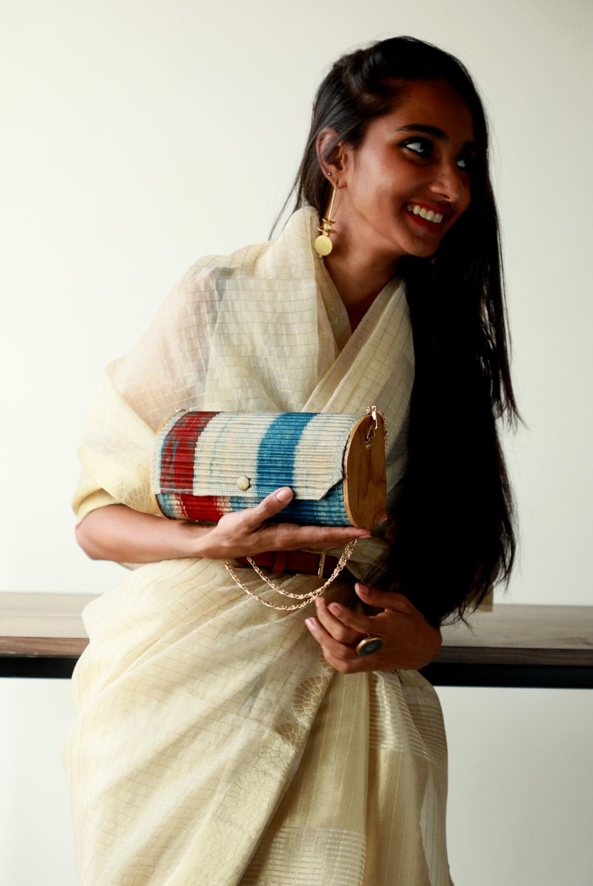 Shelk Upcylcled Mini Clutch - CiceroniClutchLukka Chuppi