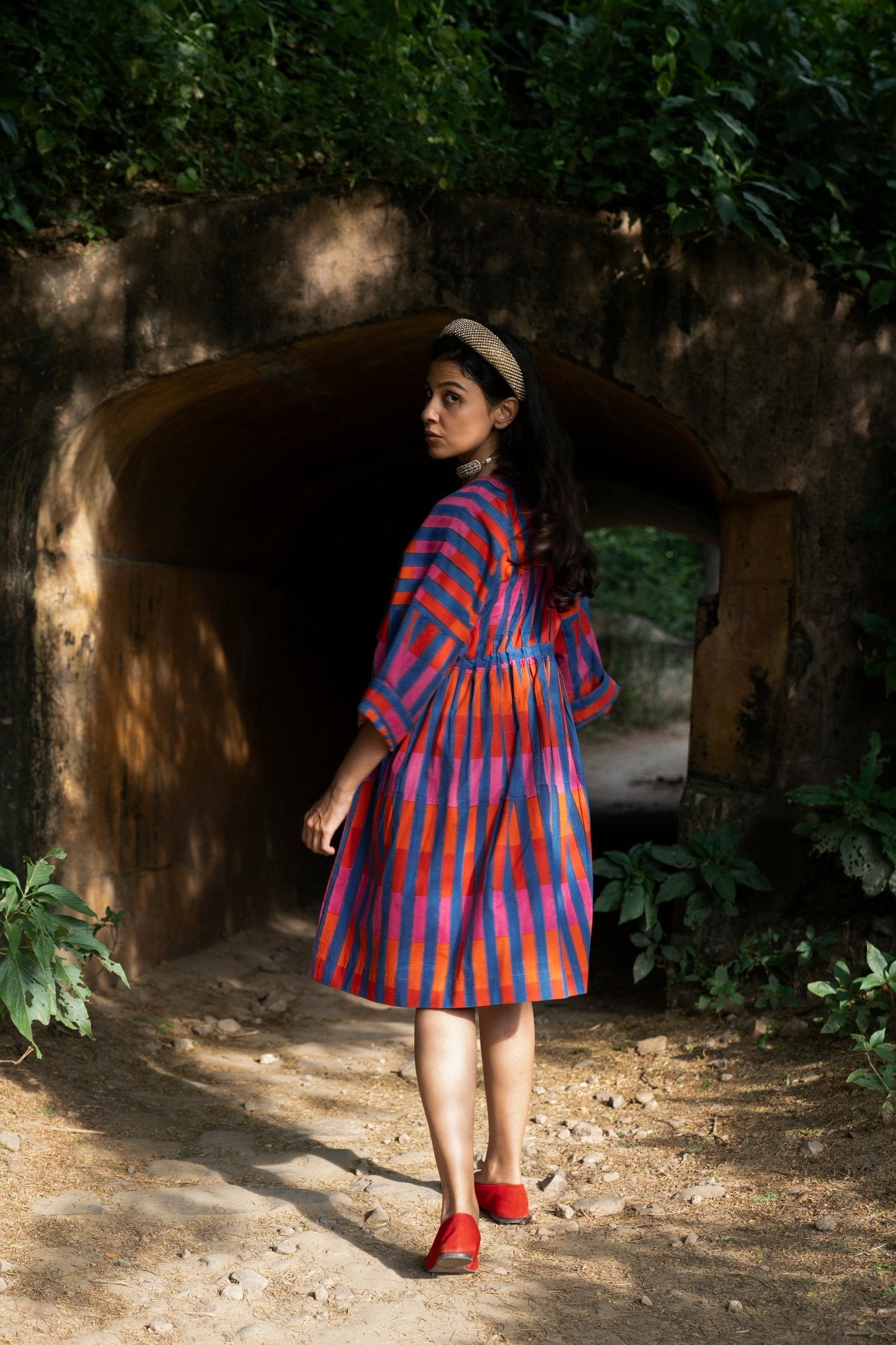 Shelly Caftan - Teal - CiceroniKaftanShaivyaa