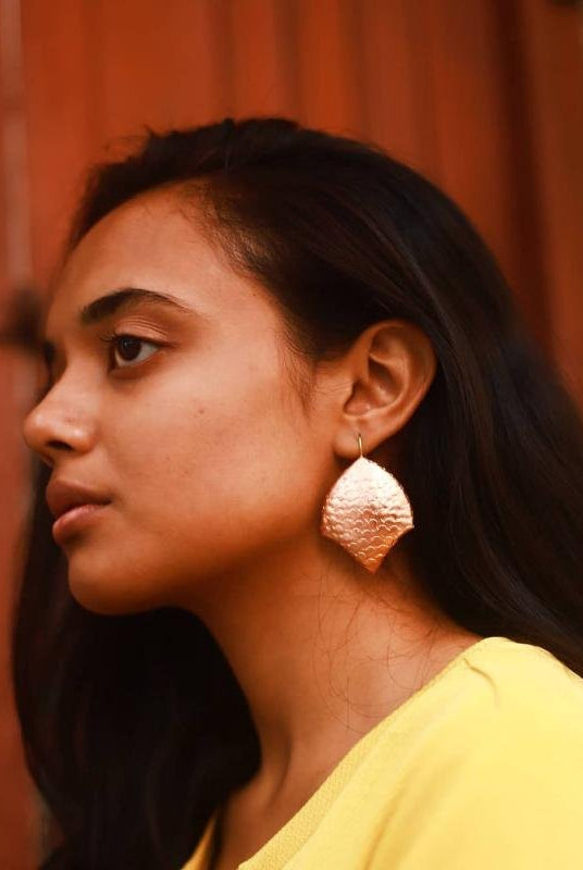 Shield Earrings - CiceroniEarringsPiku