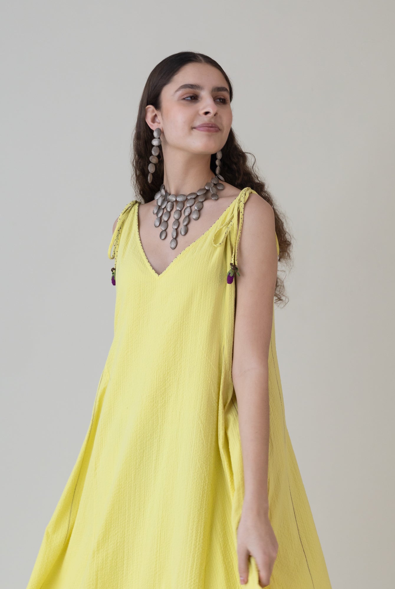 Shimun Lime Dress - CiceroniDressesShades of India
