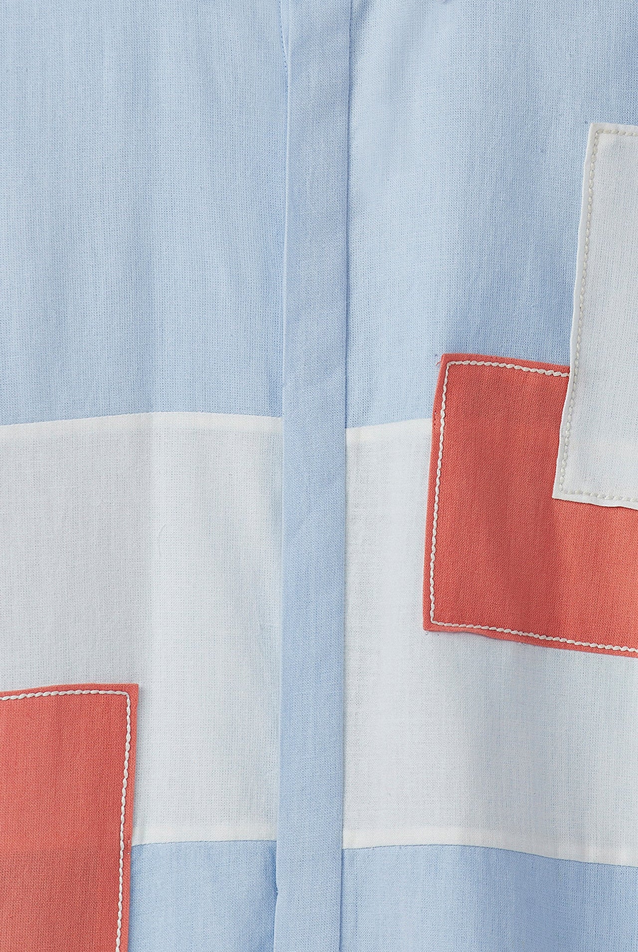 Shirt Aaron - Blue Mood Orange Crush - CiceroniWomen ShirtsMadder Much