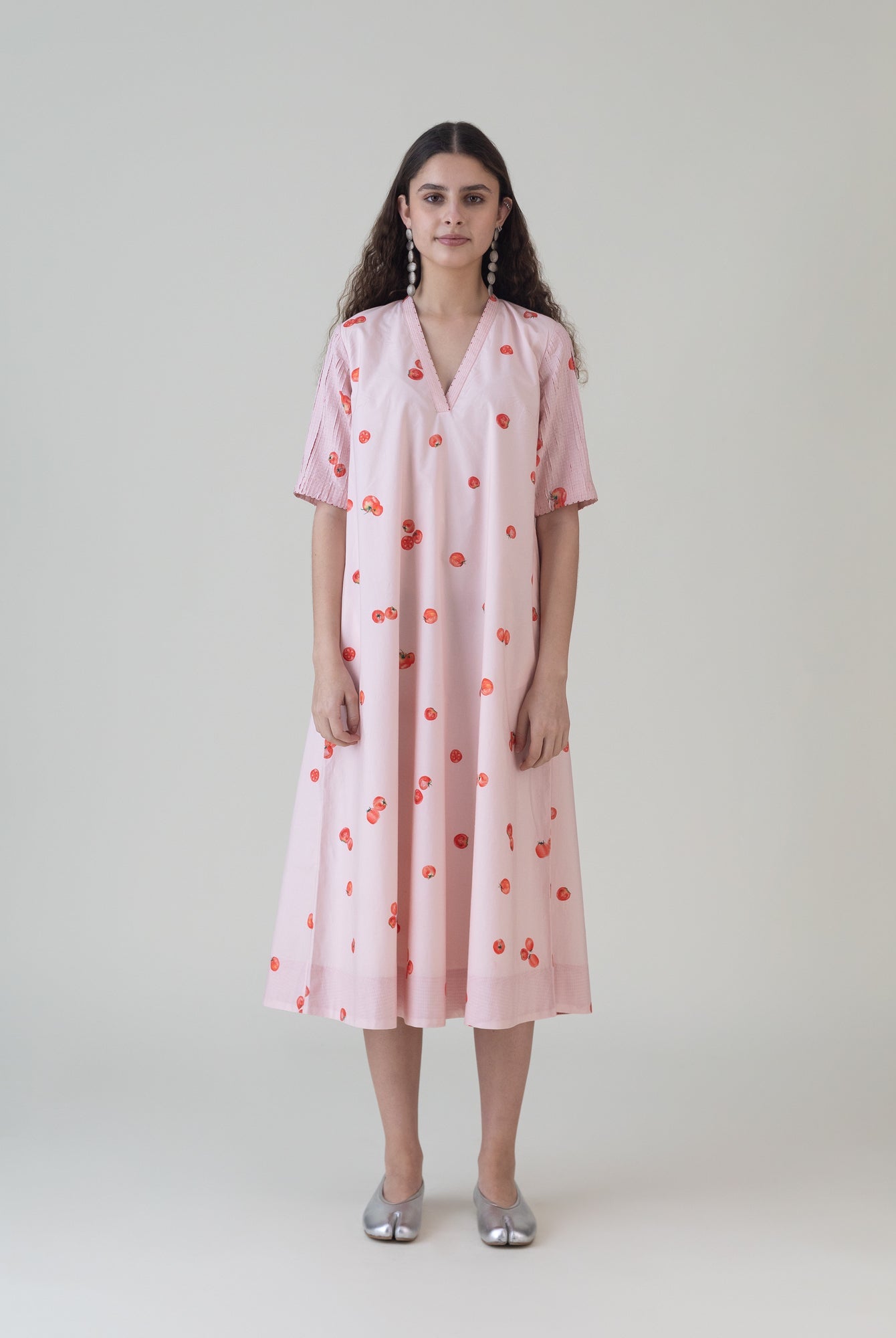 Shizuku Pink Dress - CiceroniDressesShades of India