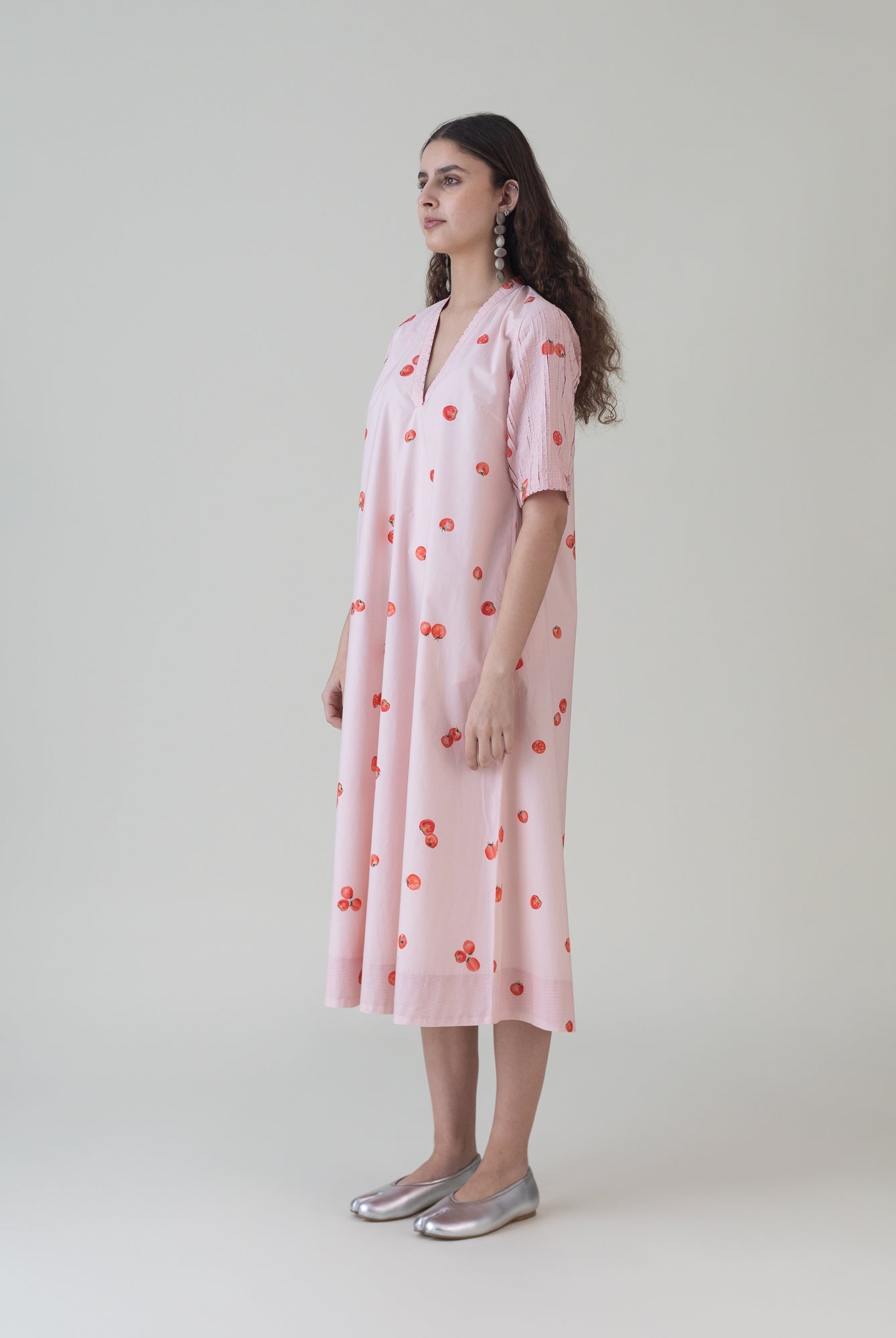 Shizuku Pink Dress - CiceroniDressesShades of India