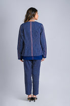 Short Fold Up Sleeve Jacket - CiceroniJacketsRang by Rajvi