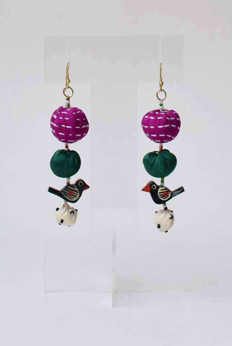 Short Tia earrings - Multicolor - CiceroniEarringPaulami