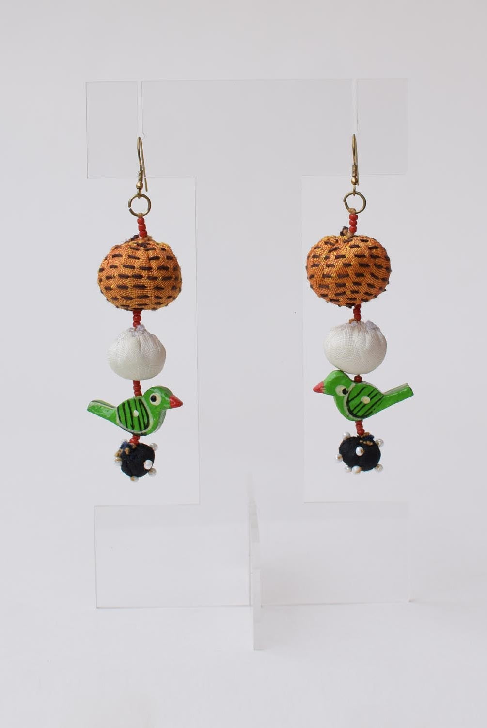 Short Tia earrings - Yellow - CiceroniEarringPaulami