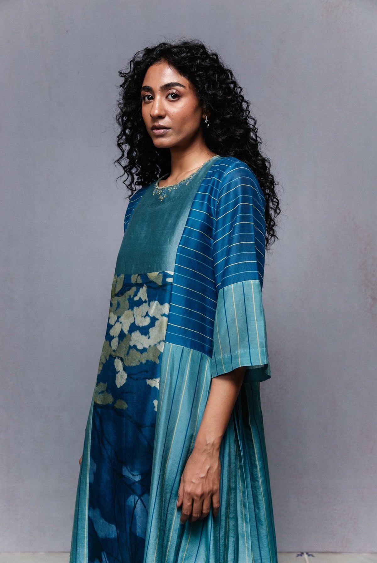 Sia Dress in Blue - CiceroniDressesSubbah