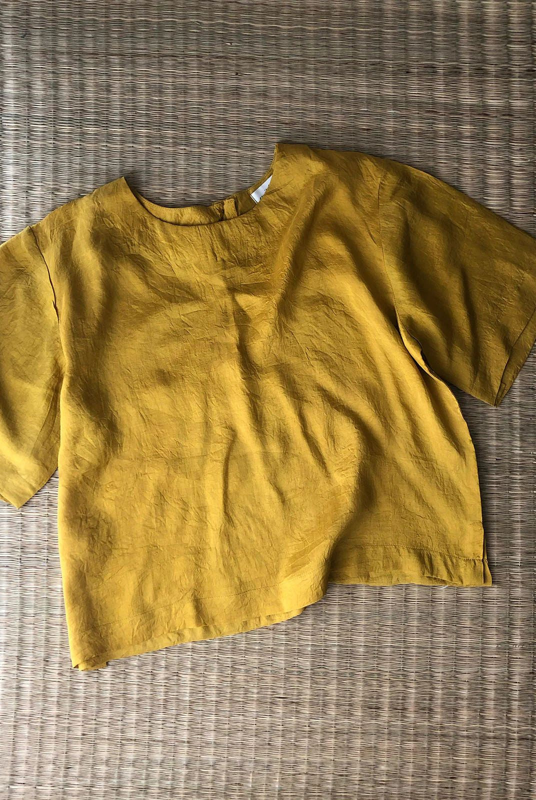 Silk Box Top - CiceroniTopswith N.