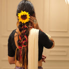 Silk Gold Pink Hair Strings - CiceroniHair StringsBy Nirjari