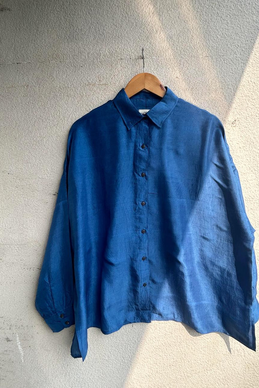 Silk Oversized Shirt - CiceroniWomen Shirtswith N.