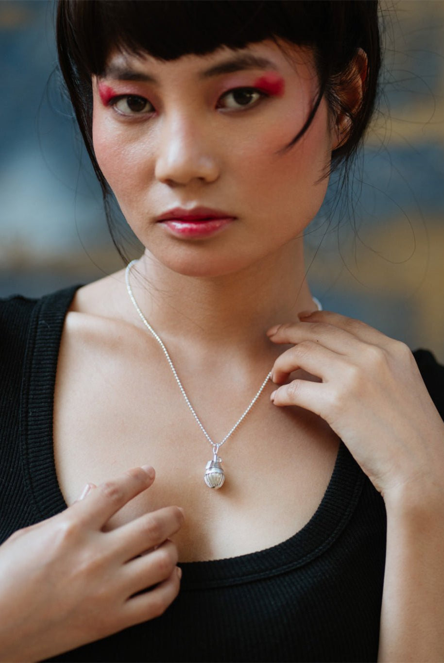 Silver Ball Grenade - CiceroniNeckpieceBaka