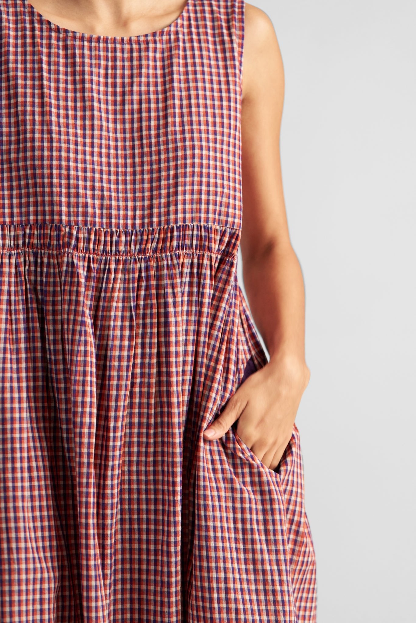 Simply Her Dress - Handwoven Textures - CiceroniDressesPaeony