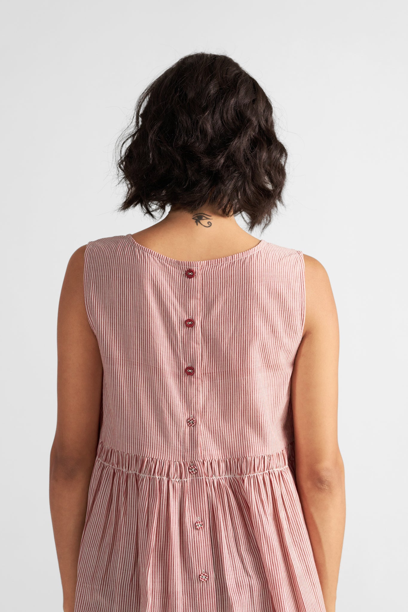 Simply Her Dress - Handwoven Textures - CiceroniDressesPaeony