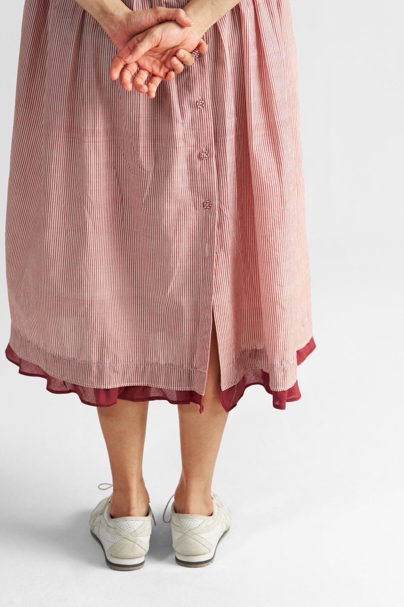 Simply Her Dress - Handwoven Textures - CiceroniDressesPaeony