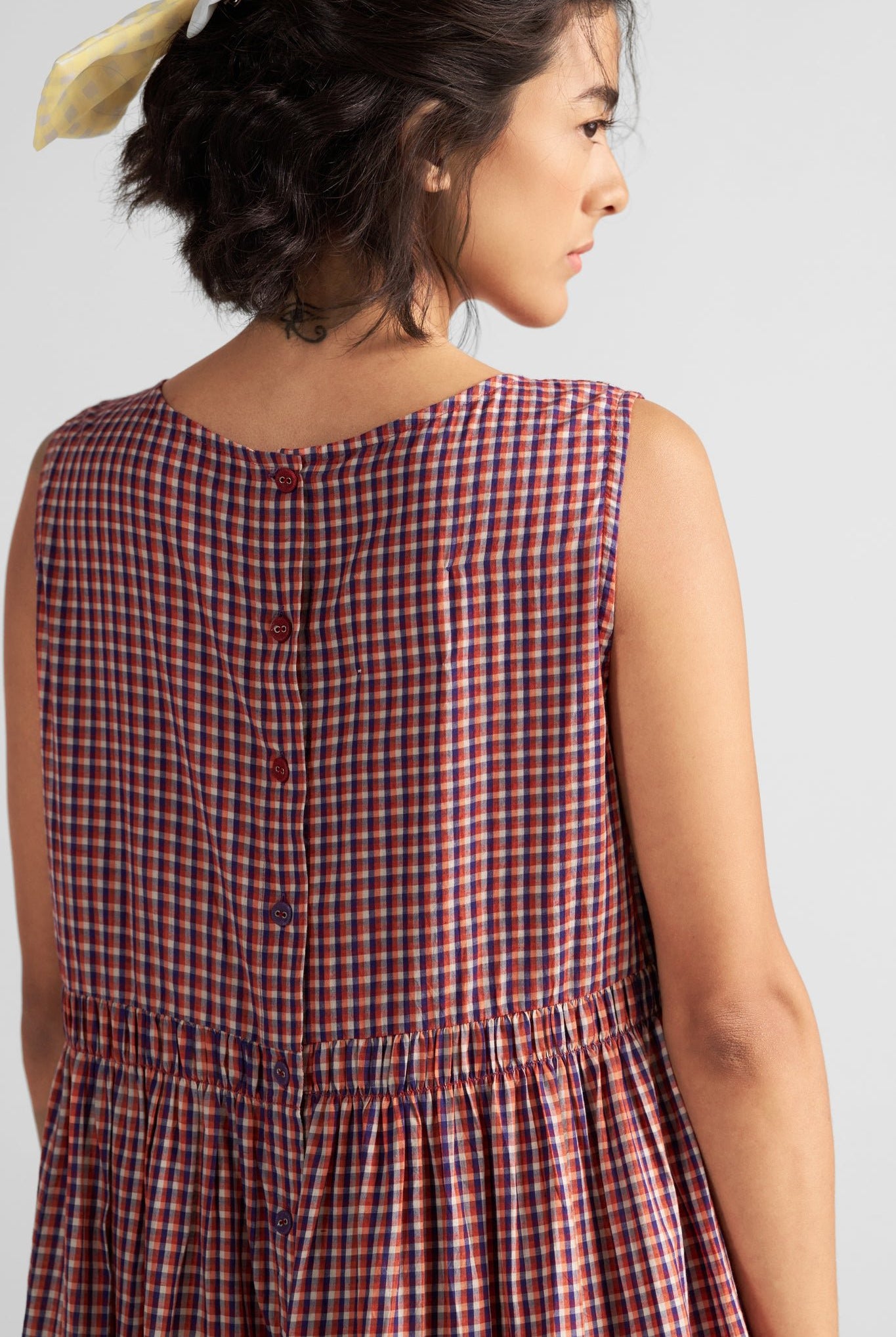 Simply Her Dress - Handwoven Textures - CiceroniDressesPaeony