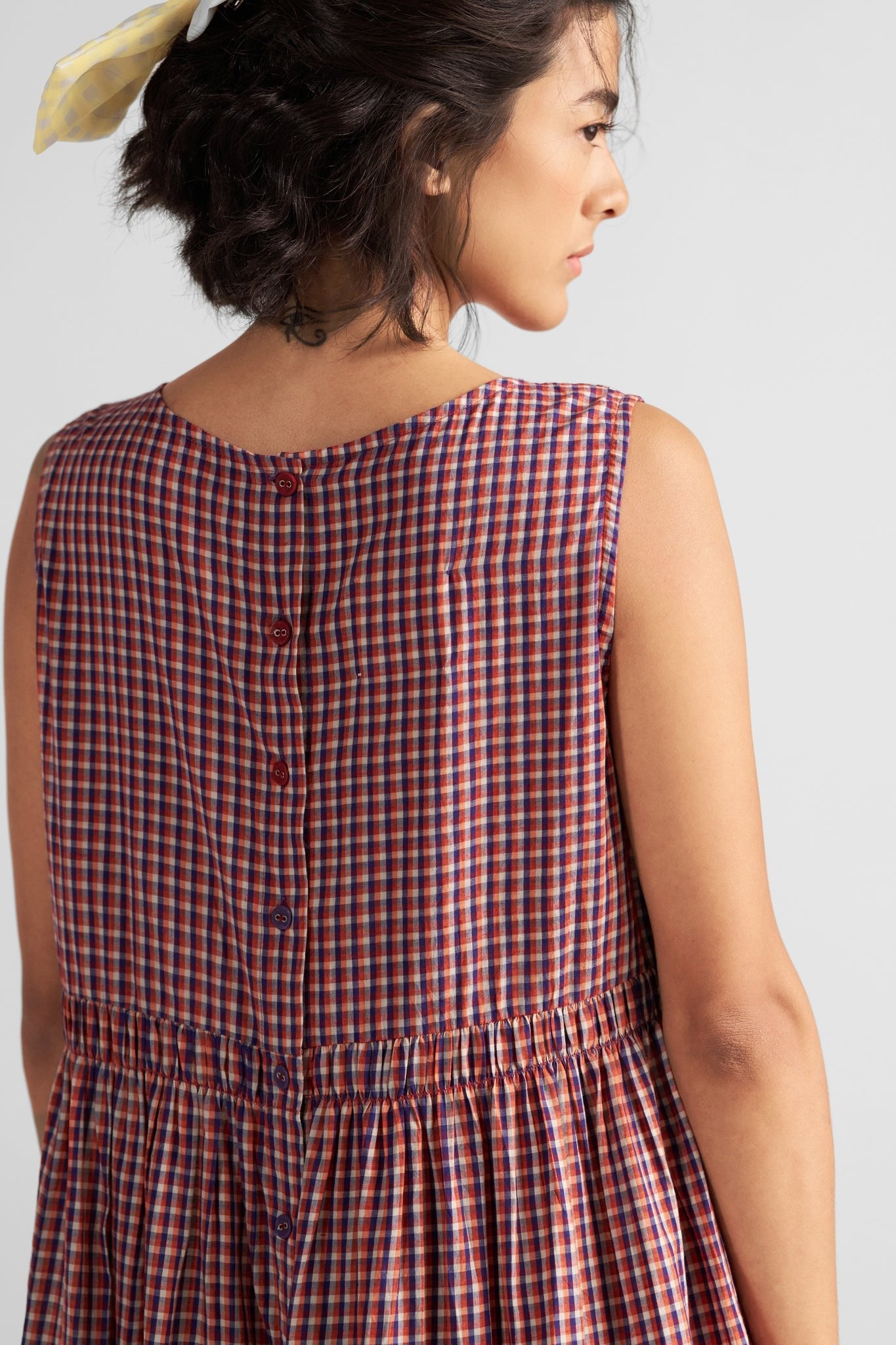 Simply Her Dress - Handwoven Textures - CiceroniDressesPaeony