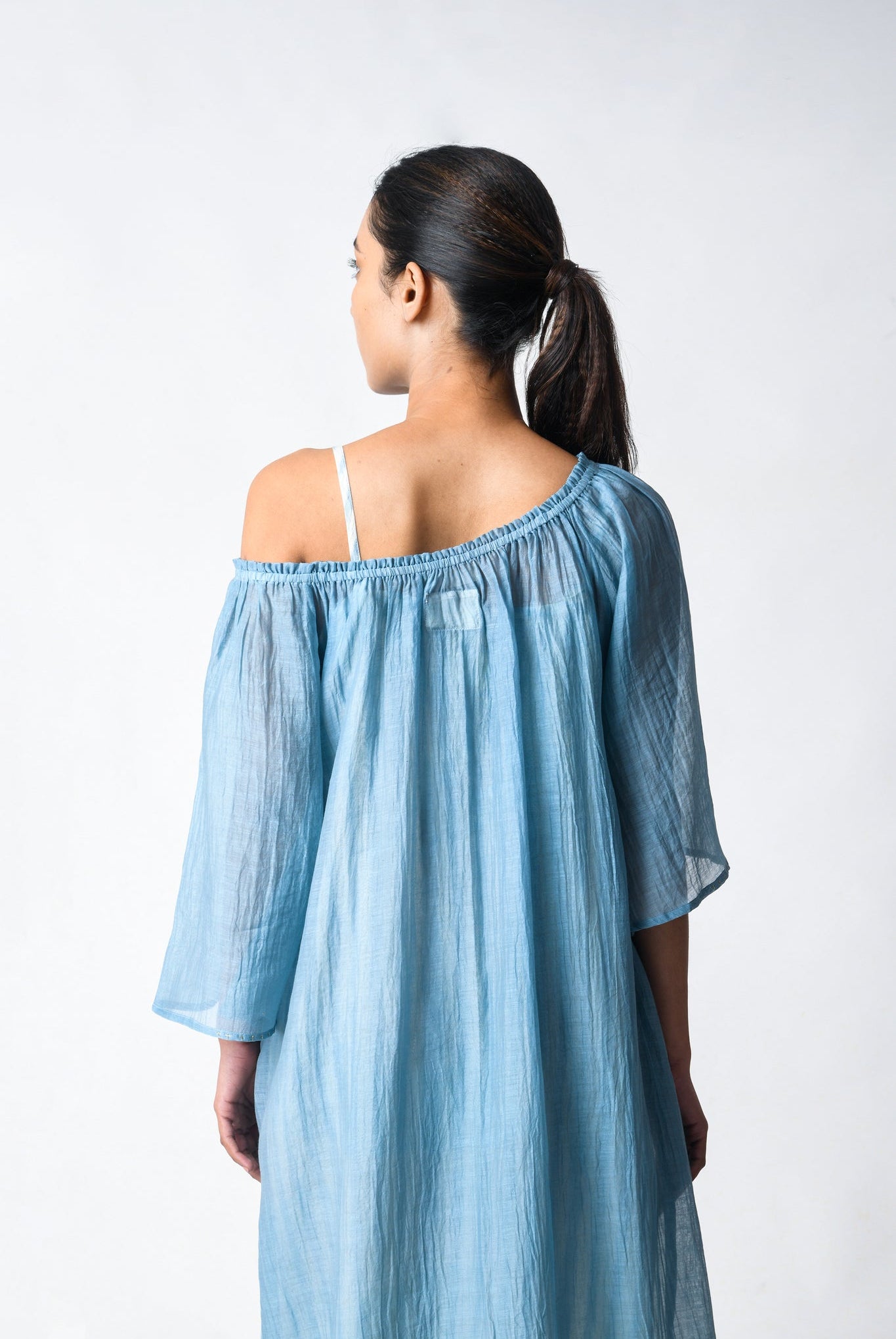 Sky Off - shoulder Dress - CiceroniDressesJayati Goenka
