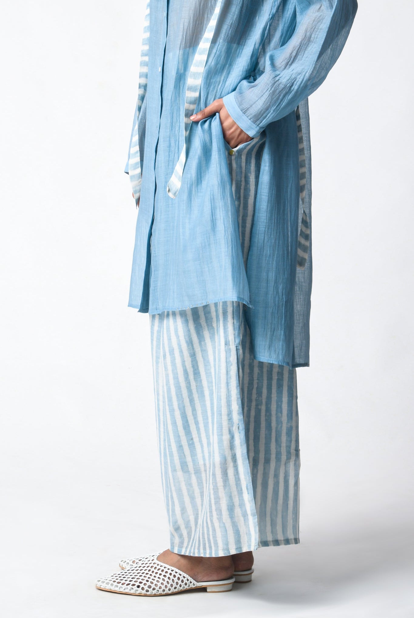 Sky Shirt Co - ord Set - CiceroniKurta Set, Everyday WearJayati Goenka