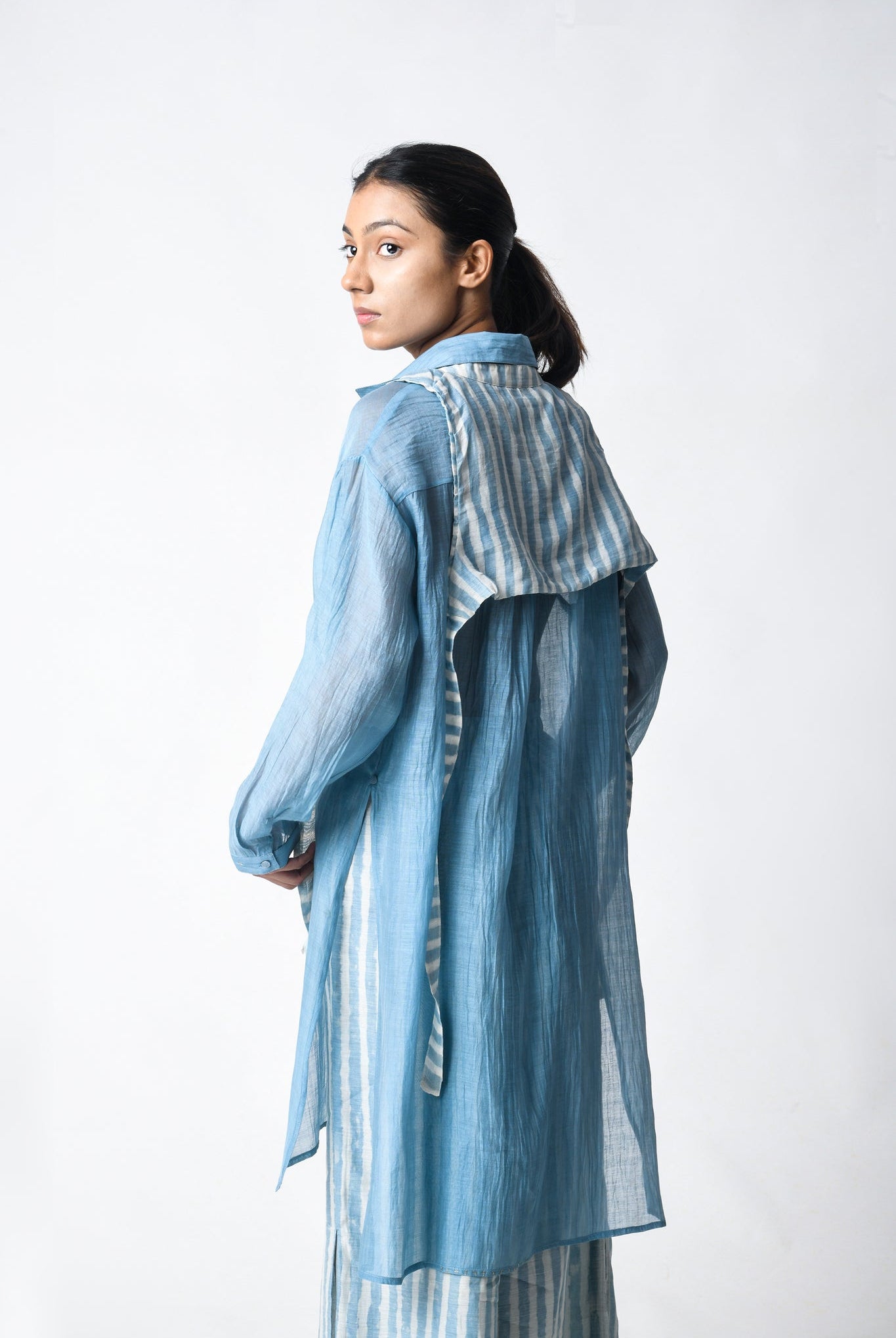 Sky Shirt Co - ord Set - CiceroniKurta Set, Everyday WearJayati Goenka