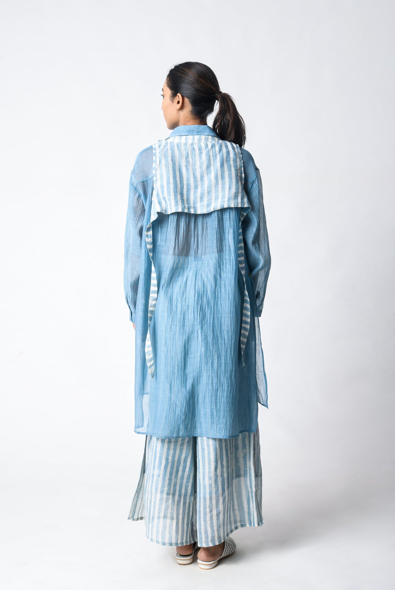 Sky Shirt Co - ord Set - CiceroniKurta Set, Everyday WearJayati Goenka