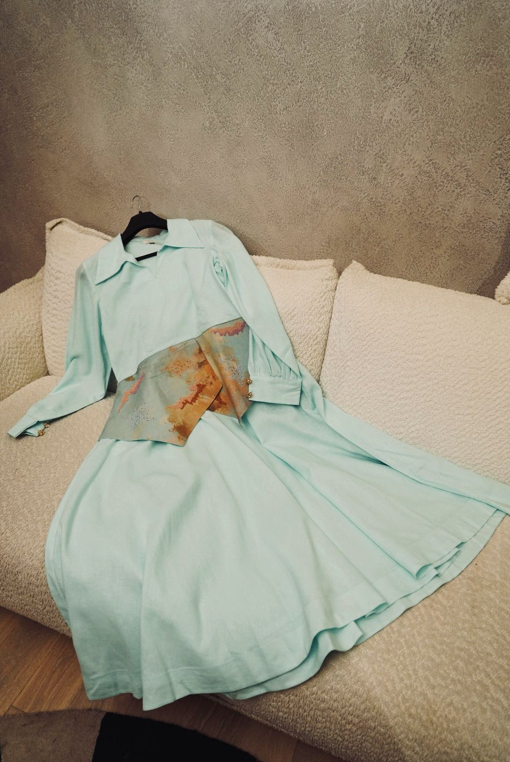 Skylark Belt Dress - CiceroniDressArtbeats by Keerthana