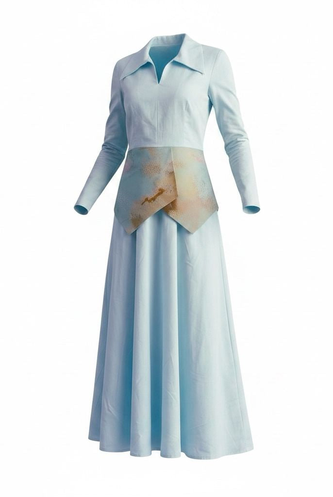 Skylark Belt Dress - CiceroniDressArtbeats by Keerthana