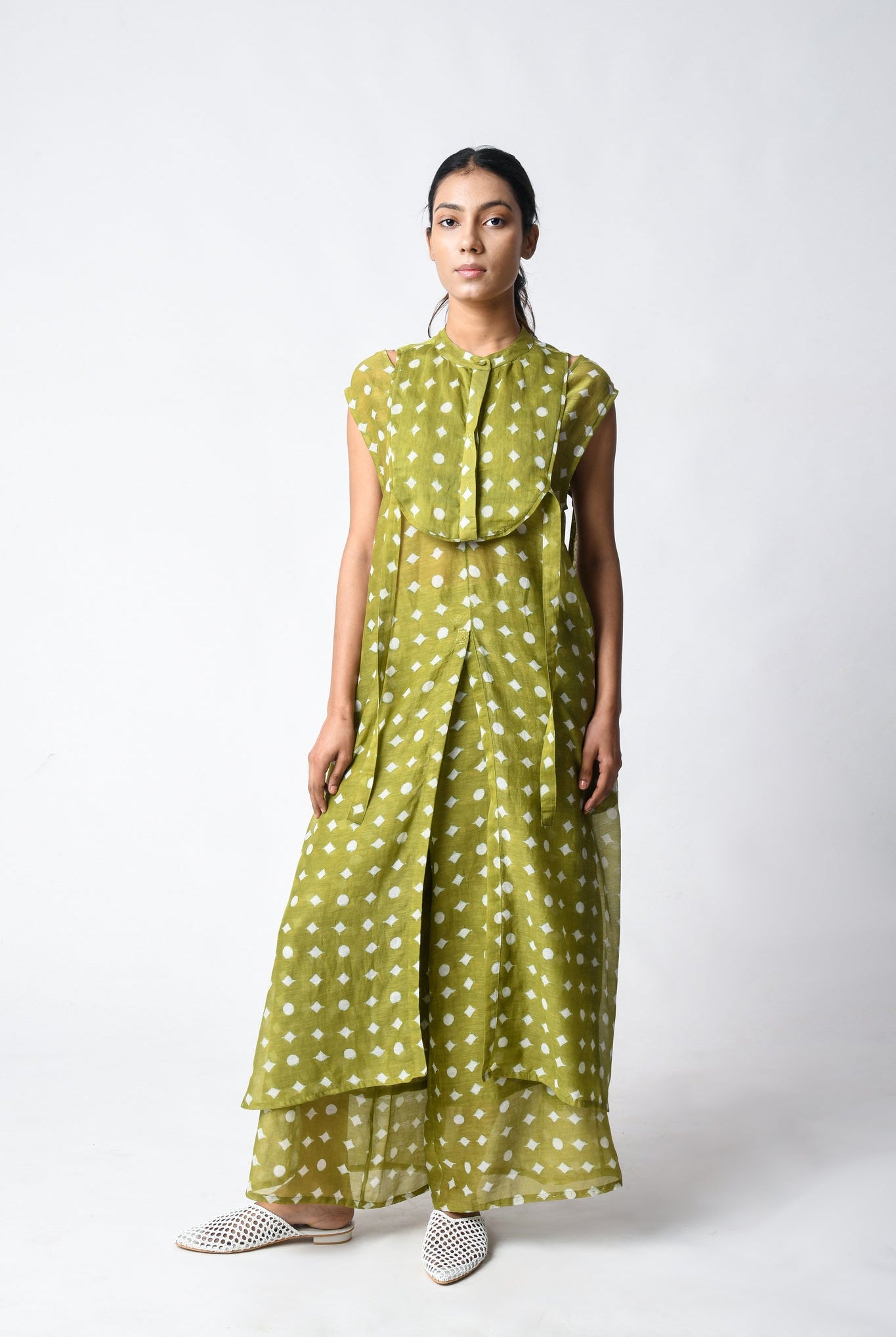 Slit Tunic Henna Set - CiceroniKurta Set, Everyday WearJayati Goenka