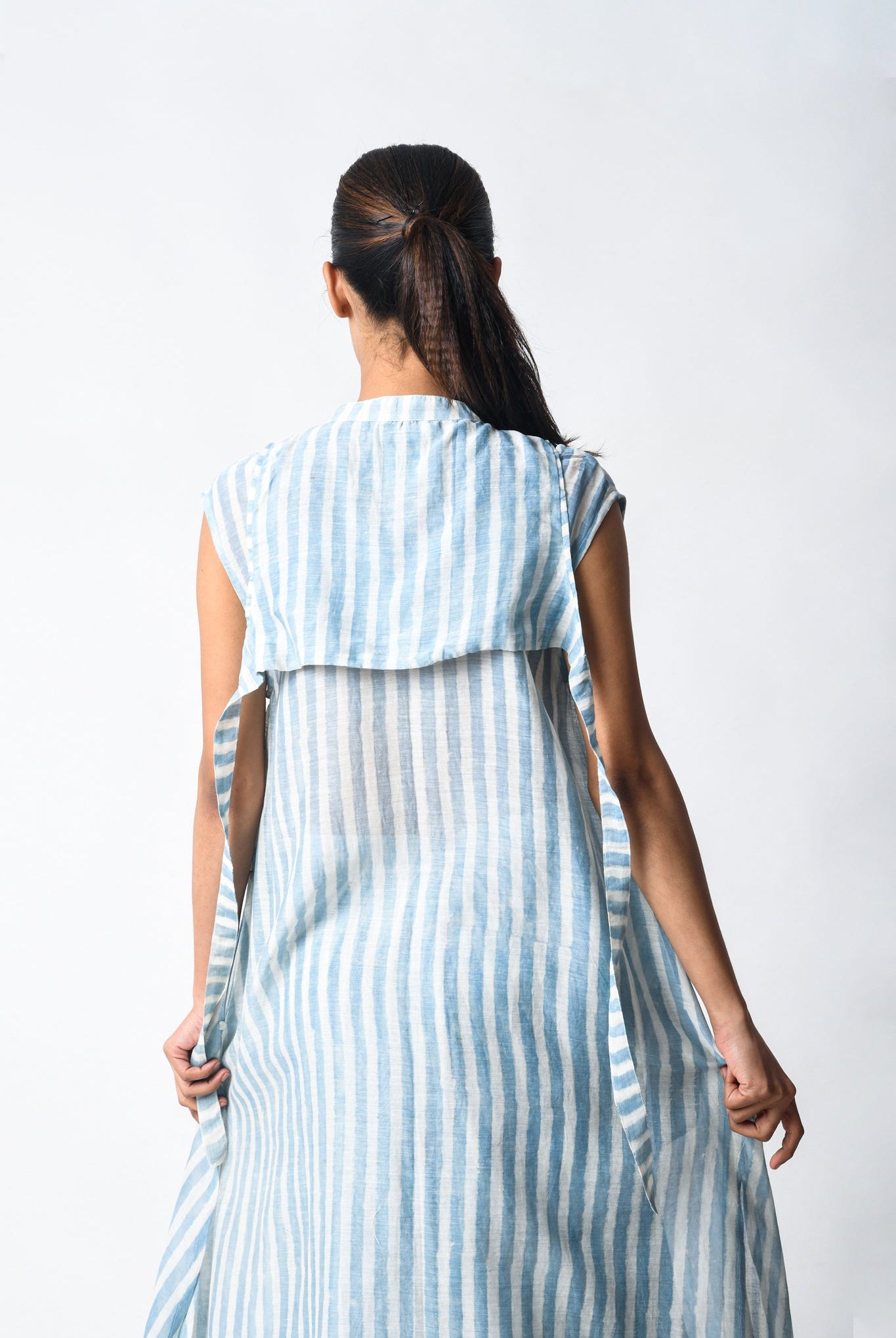 Slit Tunic Sky Set - CiceroniKurta Set, Everyday WearJayati Goenka