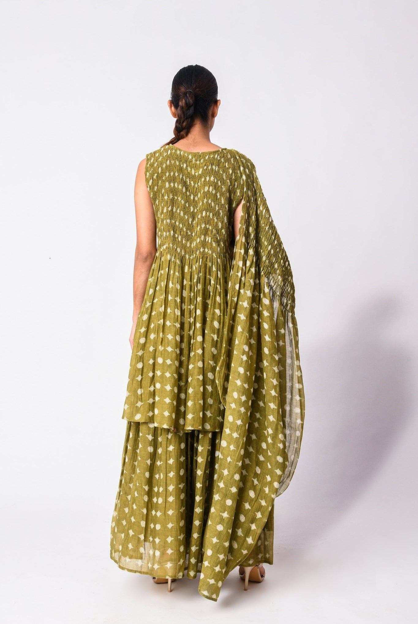 Smocky Heena Set - CiceroniKurta SetJayati Goenka