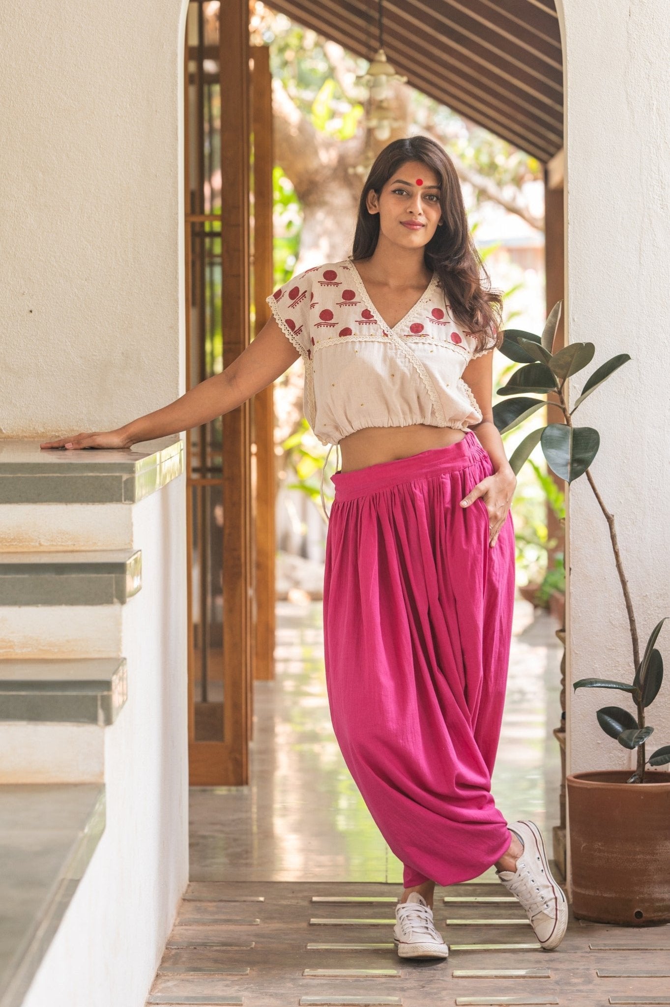 Snigdha Kaftan Blouse - CiceroniBlousePrathaa