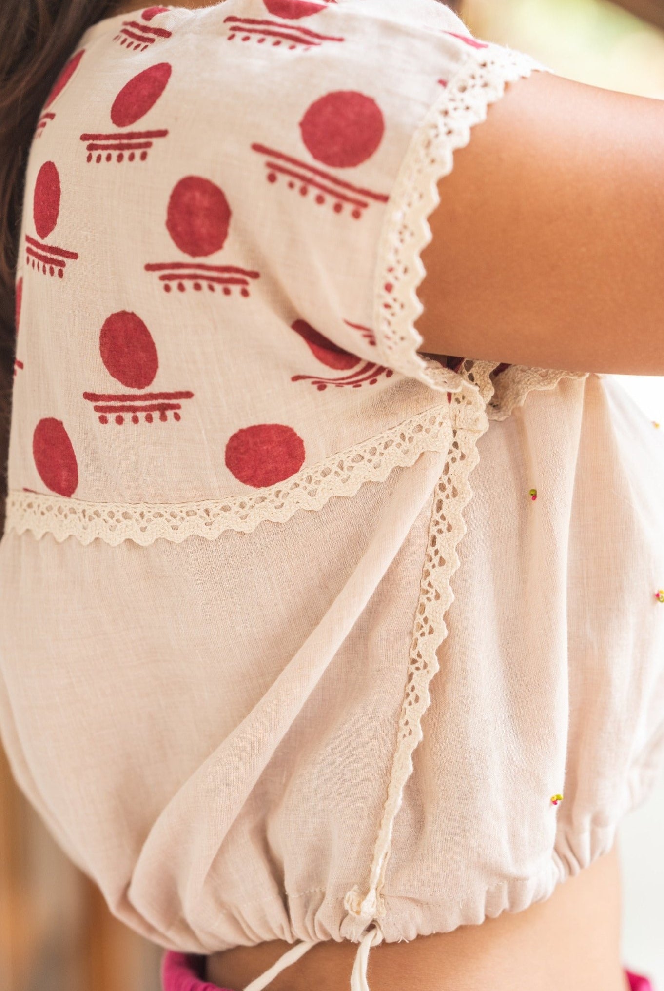 Snigdha Kaftan Blouse - CiceroniBlousePrathaa