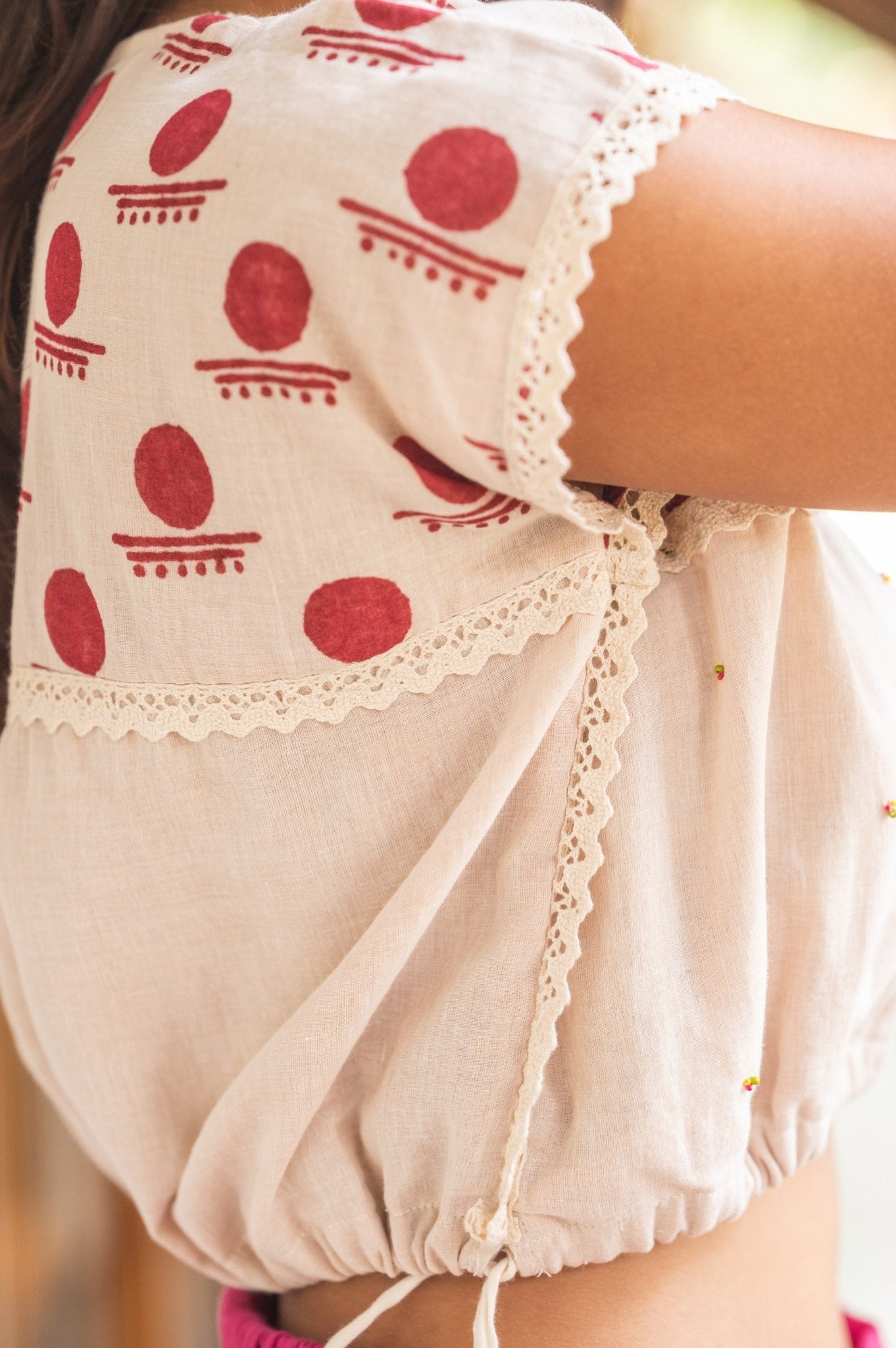 Snigdha Kaftan Blouse - CiceroniBlousePrathaa