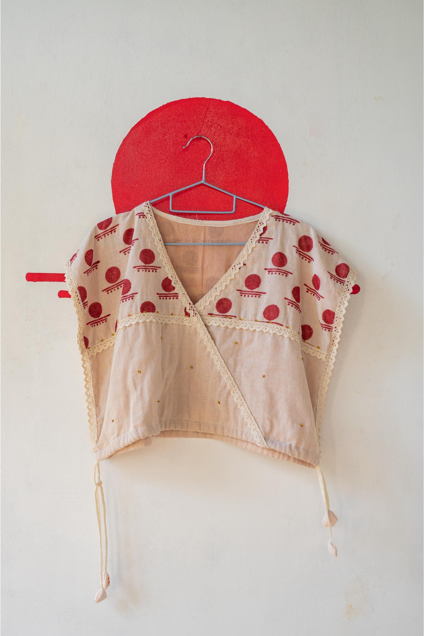 Snigdha Kaftan Blouse - CiceroniBlousePrathaa