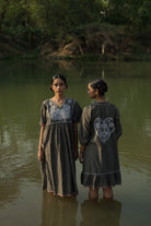 Sohrai Holiday Dress - Dark Grey - CiceroniDressesIra