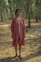 Sohrai Holiday Dress - Rust - CiceroniDressesIra