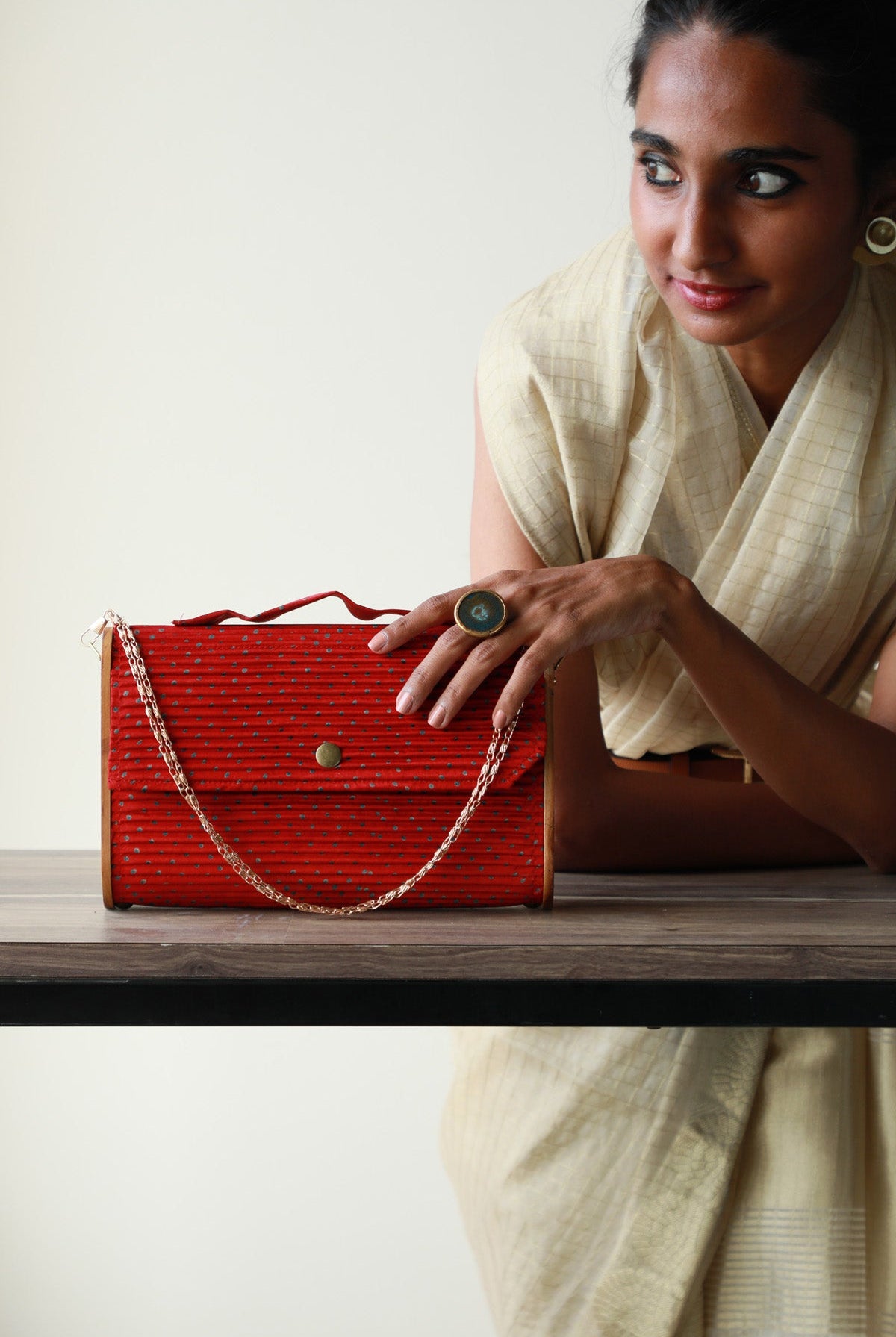 Soie Upcycled Capsule Clutch - CiceroniClutchLukka Chuppi